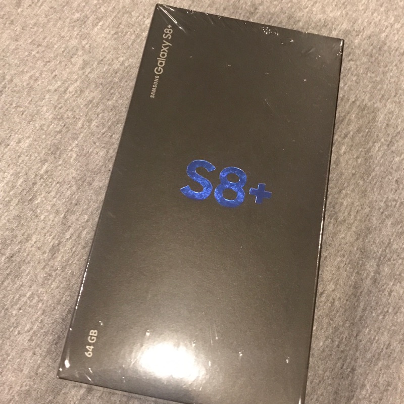 Samsung galaxy S8+ 黑色 64G全新未拆封