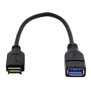 UC-131 USB3.1轉USB3.0母延長線 主機板USB3.1 Front Panel Header轉接線