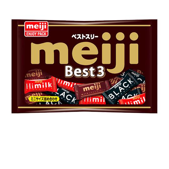 meiji明治BEST3綜合巧克力