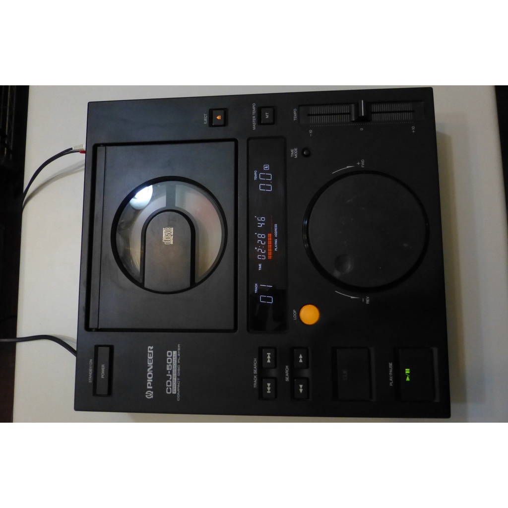 (奇哥器材) 先鋒牌 CD播放機, Pioneer CDJ-500 經典款上掀DJ用播放機 ----- 二手商品