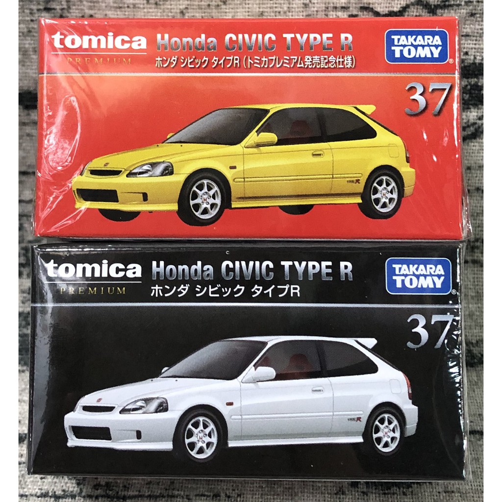 《GTS》TOMICA 多美小車  黑盒 NO37 本田 CIVIC TYPE R 初回 162025 162643
