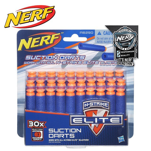 [a果子狸] NERF Elite 通用吸盤式泡棉子彈補充包 原價349 軟彈槍 玩具槍 海綿