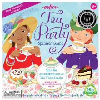 美國 eeBoo 桌遊 — Tea Party Game下午茶