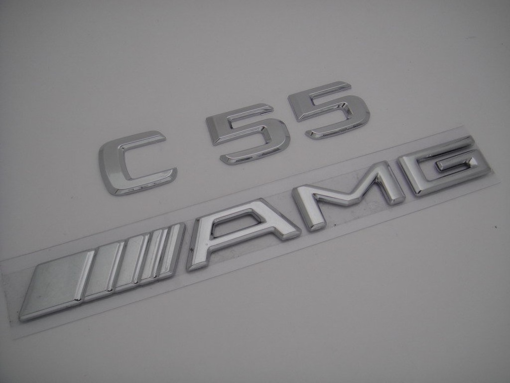 新款 高度25mm Benz 賓士 C Class W204 ///// AMG C55 C 55 後車箱蓋 字體 字標