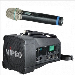 聊聊可議MIPRO MA-100代替MA100SB藍芽版可用有線無線麥克風及USB播放音樂即時錄音另有MA-100D