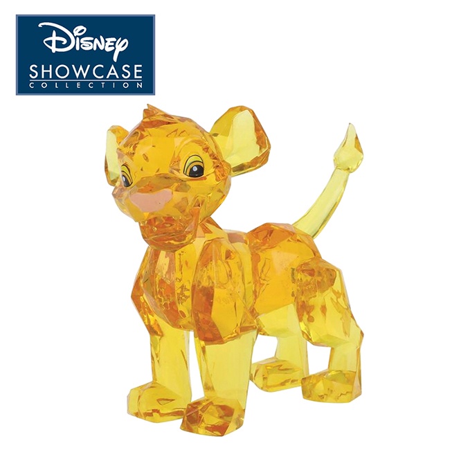含稅 Enesco 辛巴 透明塑像 公仔 精品雕塑 獅子王 迪士尼 Disney 正版授權