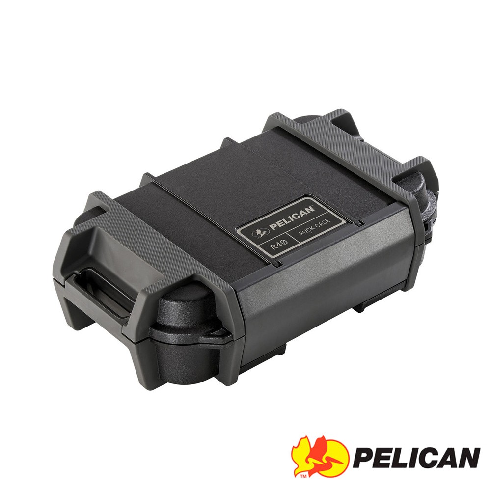 PELICAN 派力肯 R40 小型防水氣密箱 IP68 黑色 / 露營 生存遊戲 極限運動 適用