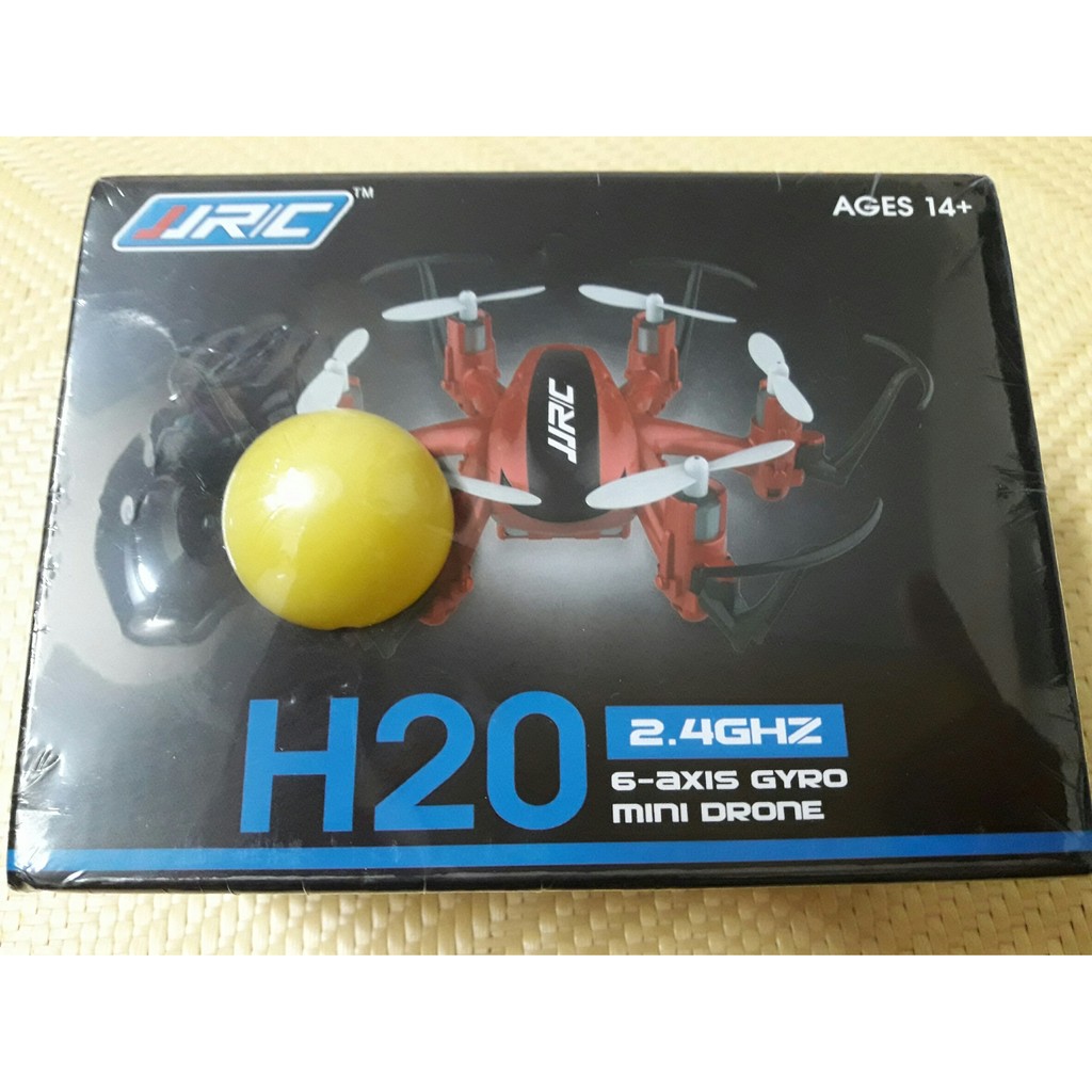 JJRC H20 輕量級 航模飛機 六軸陀螺儀遙控飛機 無人機 飛行器（紅色）