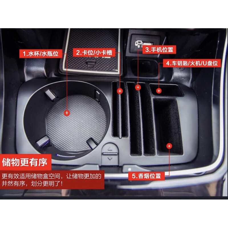 賓士 BENZ E200 E250 E300 E43 W213 水杯置物架 水杯架 中控收納盒 置物盒 置物 扶手