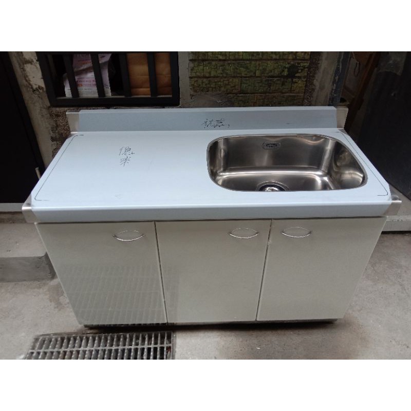 1水槽 工作台 平台 套房最愛 洗菜台 爐台 抽油煙機 億來阿姨廚具行流理台 不繡鋼廚具 蝦皮購物
