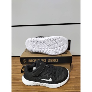 【NIKE 耐吉】休閒鞋 小童 童鞋 兒童 運動學步鞋 FREE RN 5.0 NN TDV 黑 CZ3997-001