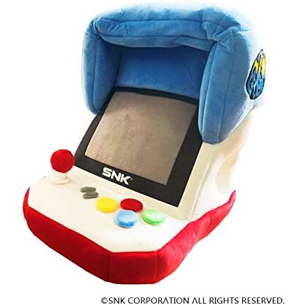 SNK　NEOGEO mini 主機造型 大抱枕 (NEOGEO mini BIG ぬいぐるみ 大絨毛布偶)　日版 新品