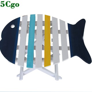 5Cgo【宅神】地中海洋風格魚桌可折疊邊幾電話桌兒童桌影樓道具踏青出遊便攜桌子折疊桌t44499037838