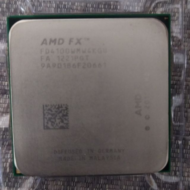 AMD FX-Series FX-4100 (四核心) AM3+腳位 