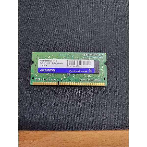 AD3S1333B1G9-BMIG ADATA 1GB DDR3-1333MHz Synology 群暉 NAS 拆下
