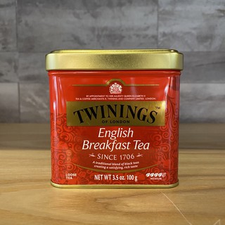 英國 TWININGS 唐寧茶 英倫早餐茶 100g/罐