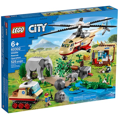 LEGO樂高 LT60302 野生動物救援行動_City 城市系列