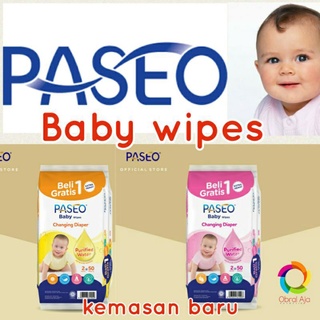 買1送1 PASEO BABY WIPES PASEO濕紙巾含量50張50張