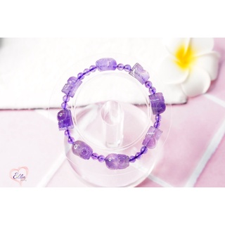 《愛莉輕寶石》水晶手鍊 紫水晶 貔貅 8.8*9mm 天然水晶