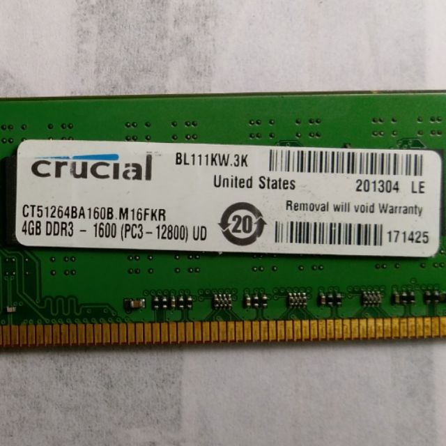 DDR3 1600 4G+筆電用DDR3 4G