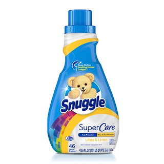 【Snuggle 熊寶貝】衣物濃縮柔軟精-百合+亞麻(48.6oz/1.43L)【優佳達】
