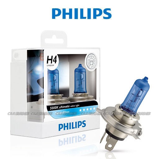 PHILIPS 飛利浦 新藍鑽之光 5000K 燈泡(H1、H3、H4、H7、9005、9006)