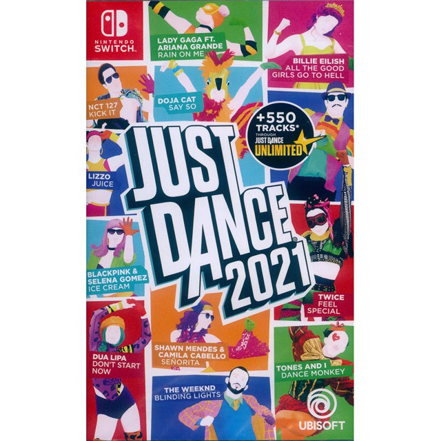 SWITCH Just Dance 2021中文版 二手