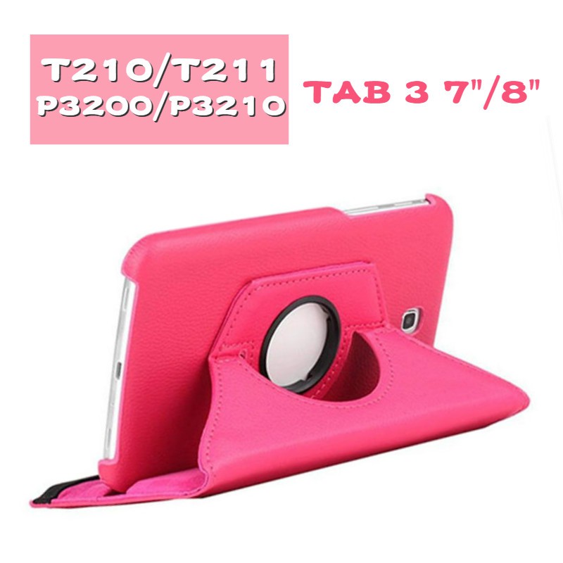 旋轉皮套 Samsung Tab3 7.0 8.0 T210/T211/T310/P3200 平版皮套 糖果色 自動休眠