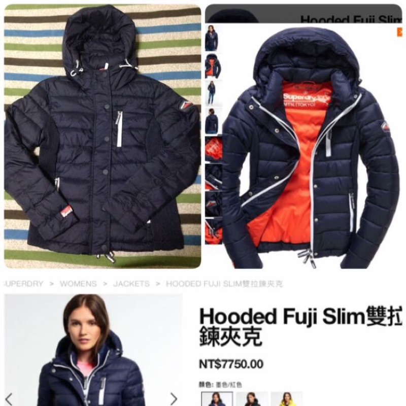 Superdry 極端乾燥 連帽 雙拉鍊外套 極暖