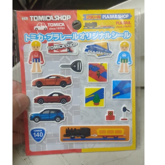 (現貨) Tomica Shop 非賣品 汽車照型 立體 貼紙