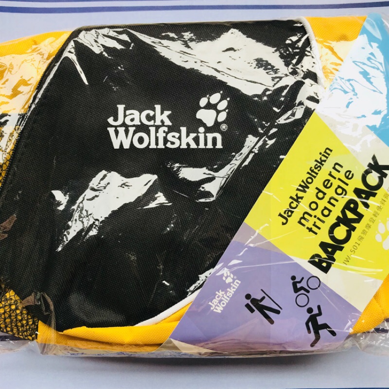 [現貨] [24hr 快速出貨] [Jack Wolfskin] 飛狼摩登輕便斜背包 黃色 JW-501Y 戶外活動