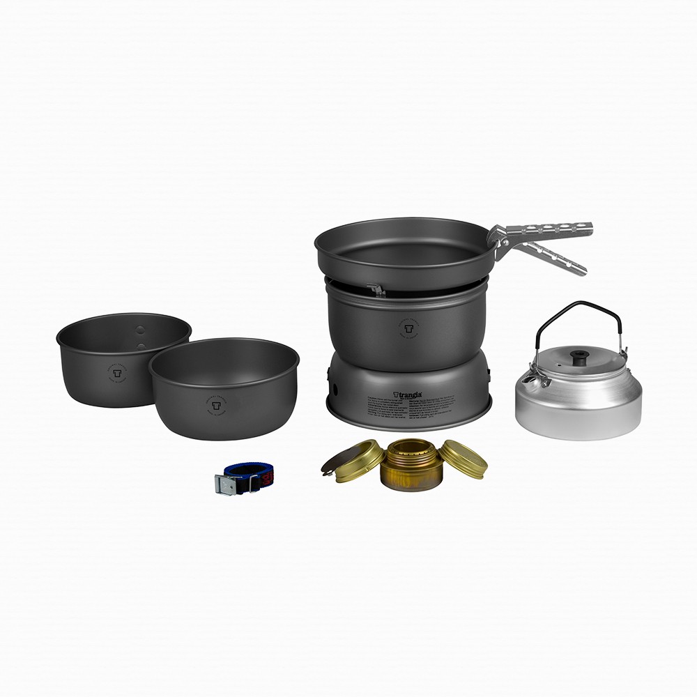 Trangia 150252 25-2 HA 超輕硬鋁 防風爐套鍋組(含水壺)