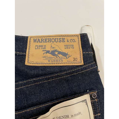 WAREHOUSE 牛仔褲  復刻褲  原色 重磅 日本製 全新正品 Size:30