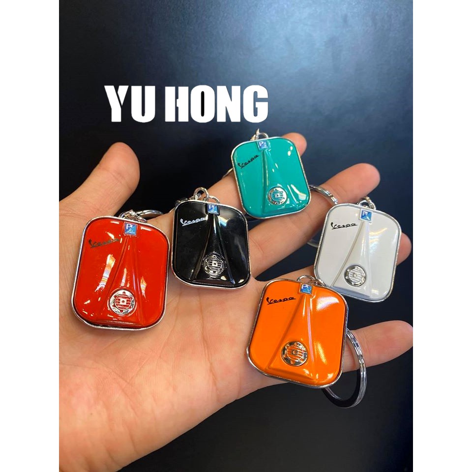 【Yu Hong】vespa 偉士牌 面板造型鑰匙圈 鐵 鑰匙圈