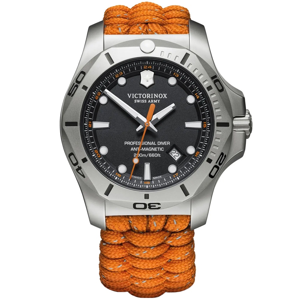 【聊聊甜甜價】VICTORINOX 瑞士維氏 Professional Diver 傘繩潛水腕錶 VISA-241845