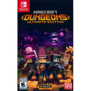 NS SWITCH 我的世界：地下城 終極版 中文版 Minecraft Dungeons 創世神 麥塊 (一起玩)