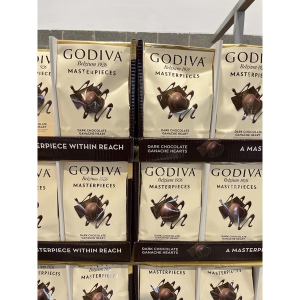 ［Costco 好市多代購］Godiva 心型黑巧克力