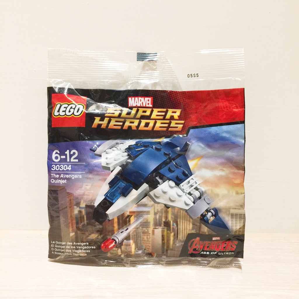 『 LEGO MANIA 』樂高 LEGO POLYBAG 限定 30304 昆式戰機  復仇者聯盟