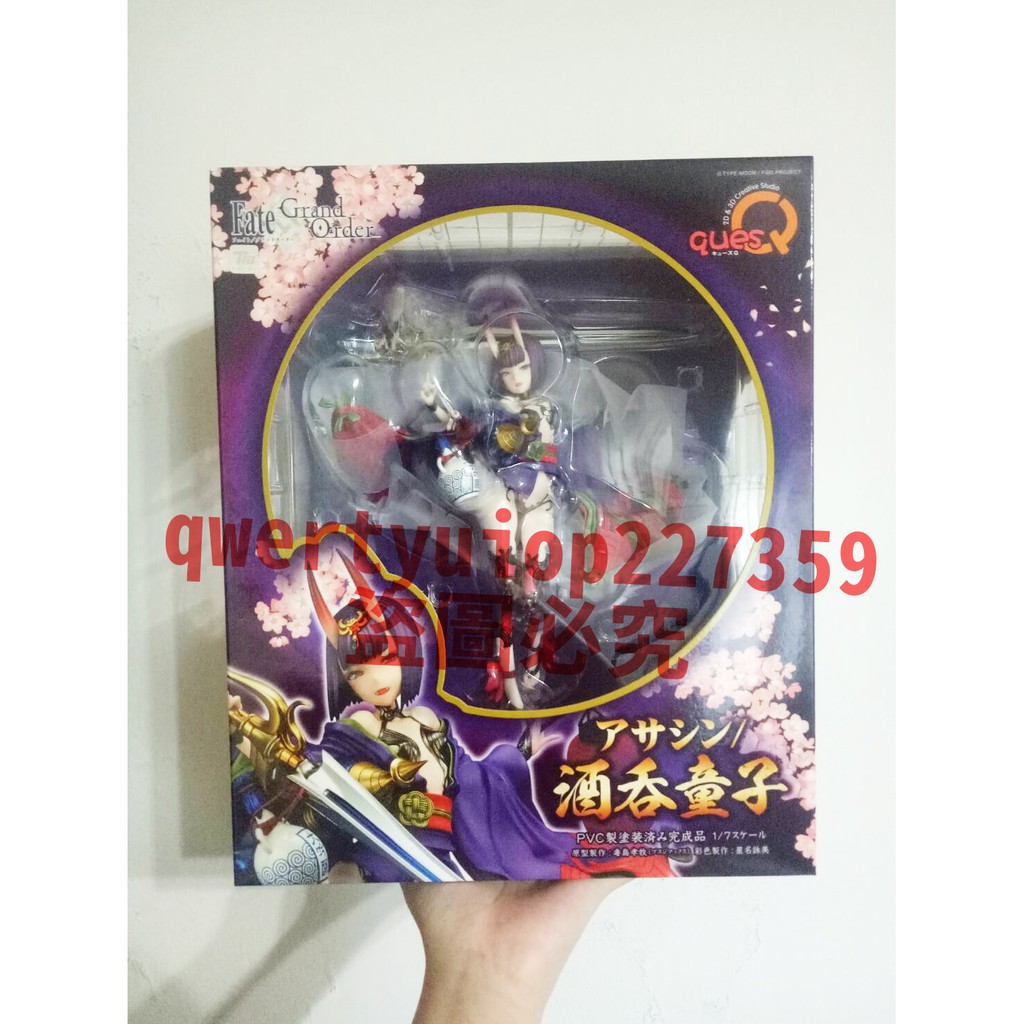 Quesq 現貨全新未拆代理正版fate Fgo 酒吞童子第三再臨1 7 Pvc 模型公仔 蝦皮購物