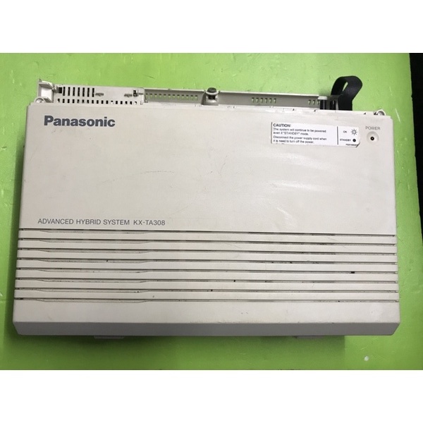 Panasonic國際牌KX-TA308電話總機基本容量3外線8內線