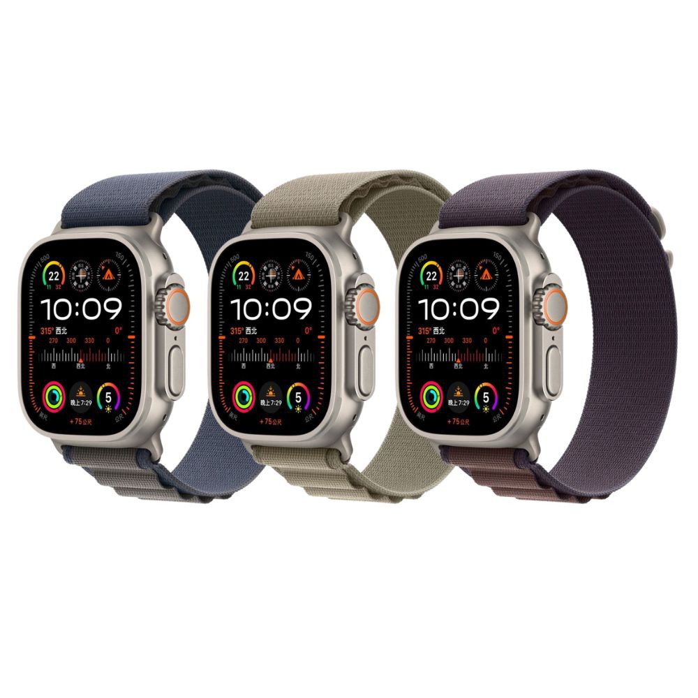 Apple Watch Ultra 2 (GPS+行動網路) 49mm 鈦金屬錶殼/高山錶環  手錶 現貨 廠商直送
