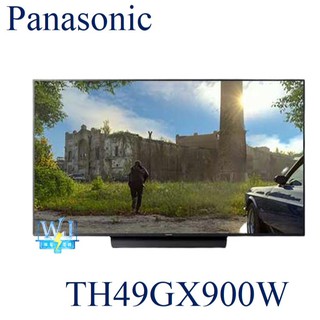 可議價【暐竣電器】Panasonic 國際 TH-49GX900W 日本製液晶電視 49型 4K高解析度電視