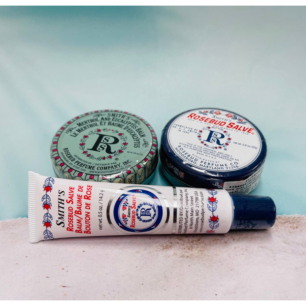 美國smith S Rosebud Salve 玫瑰 薄荷花蕾膏護唇膏潤膚膏 蝦皮購物