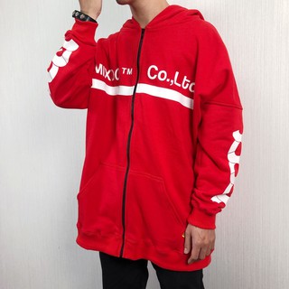 MIXDO 19.Co Zip Hoodie(紅) 外套 紅 重磅