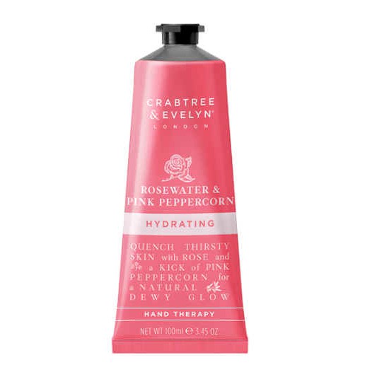 【義大利購物趣】英國Crabtree &amp; Evely瑰珀翠玫瑰粉椒 護手護甲霜 100ml NT 685元