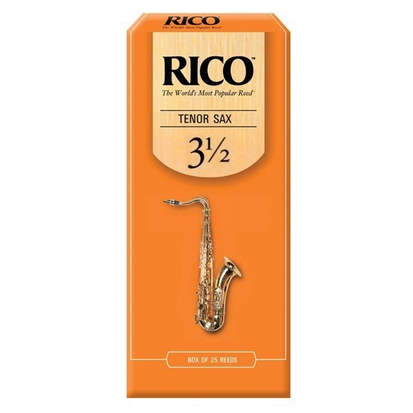 亞洲樂器 RICO 次中音 Tenor Sax 薩克斯風 竹片 ( 25片裝 ) 3.5號、3號半