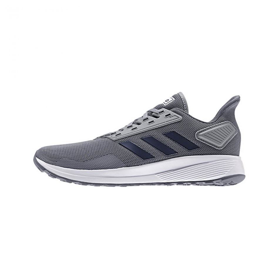 Adidas Duramo 9 Men's Road Running Shoes 灰色慢跑鞋-NO.EE8028