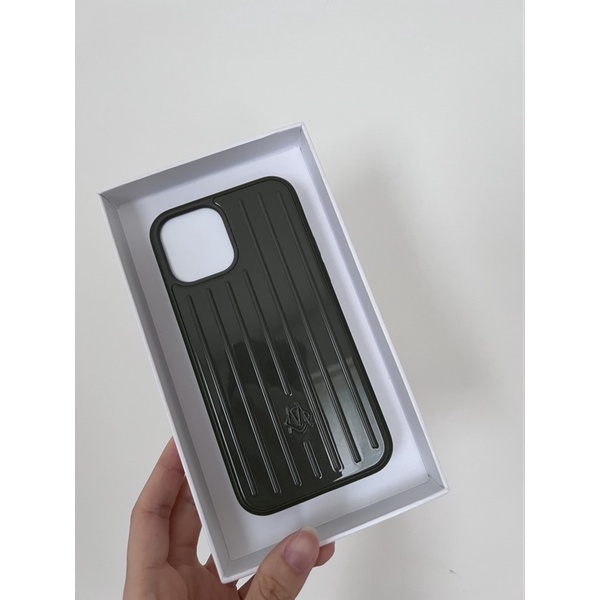 二手 RIMOWA手機殼 iphone12pro/iPhone 12 軍綠色