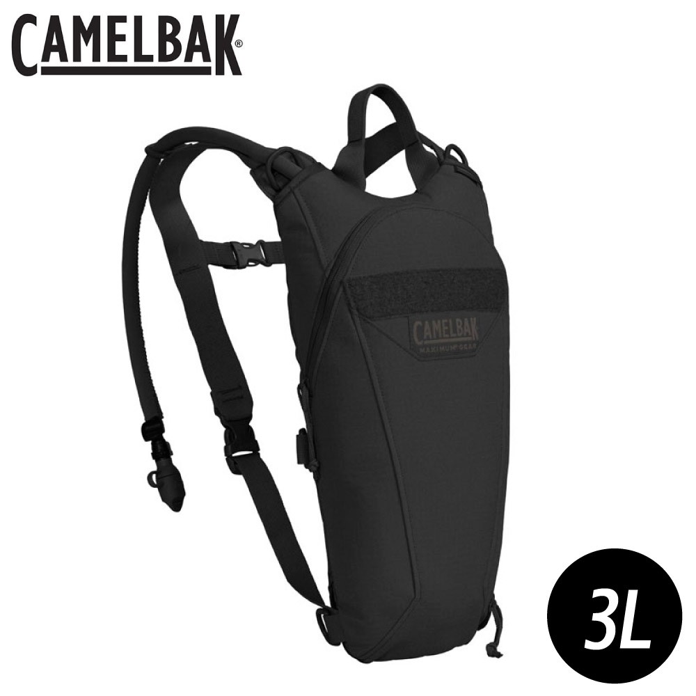 【CamelBak 美國 ThermoBak 3L 軍規水袋背包(附3L長水袋)《黑》】CBM16830010/悠遊山水