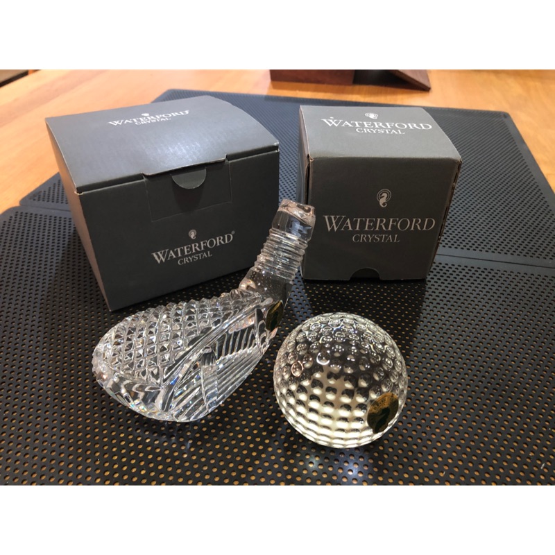 Waterford Crystal Golf Club 水晶高爾夫球丶桿頭紙鎮、獎杯